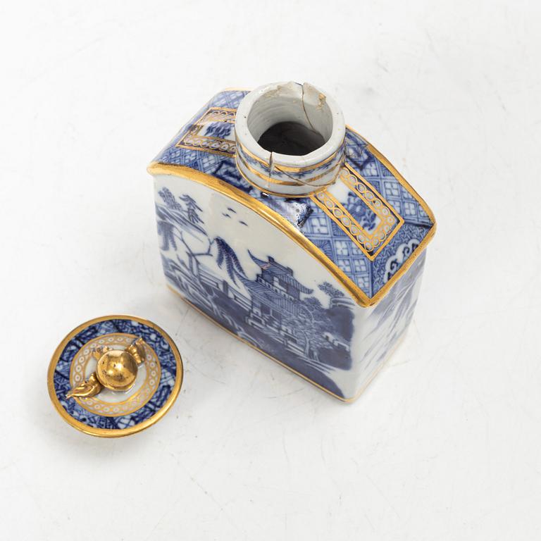 Teservis, 15 delar, kompaniporslin, Kina, Qingdynastin, Qianlong (1736-95).