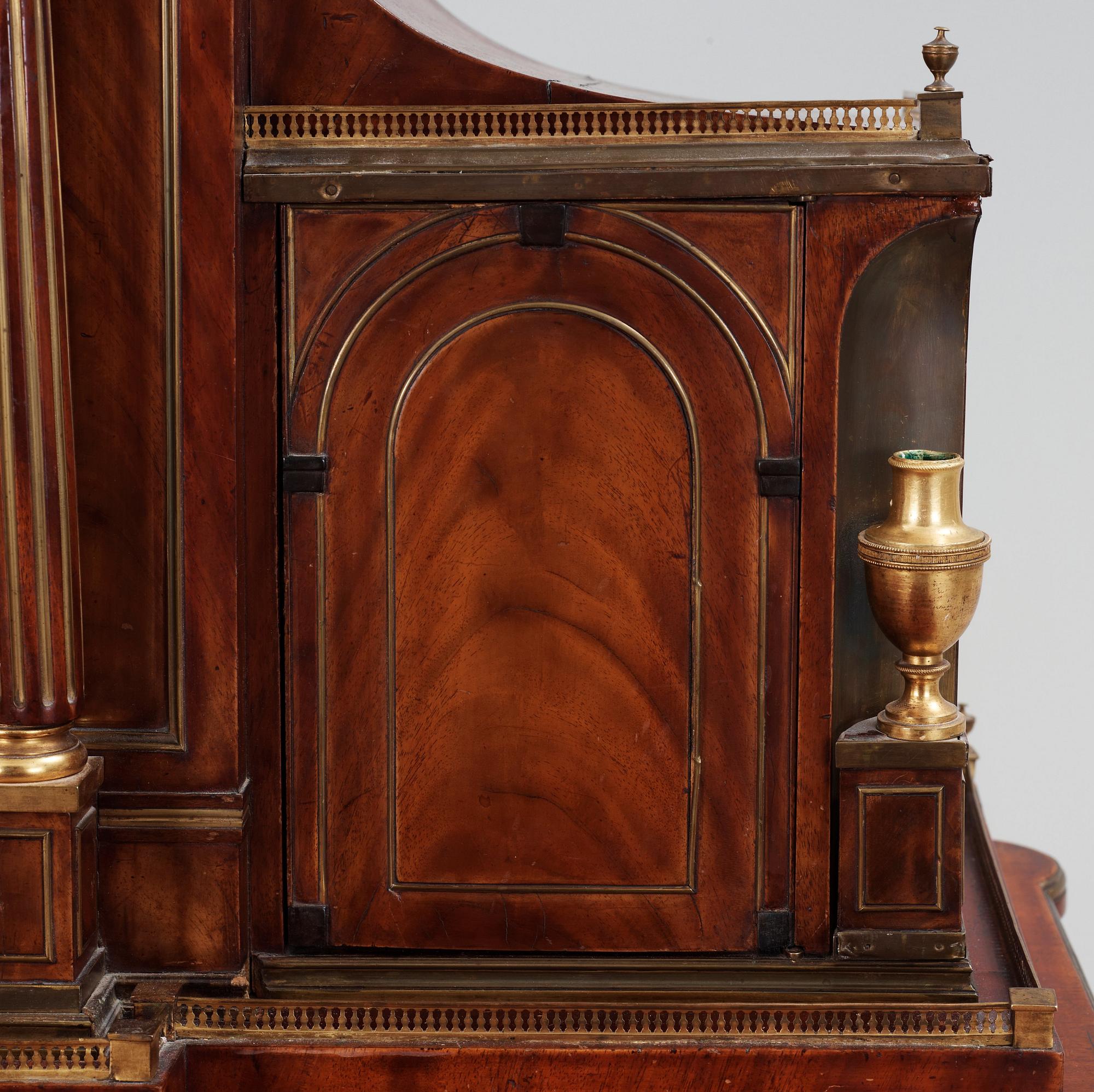 A RUSSIAN DIRECTOIRE 1790'S WRITING TABLE ATTRIBUTED TO CHRISTIAN MEYER.