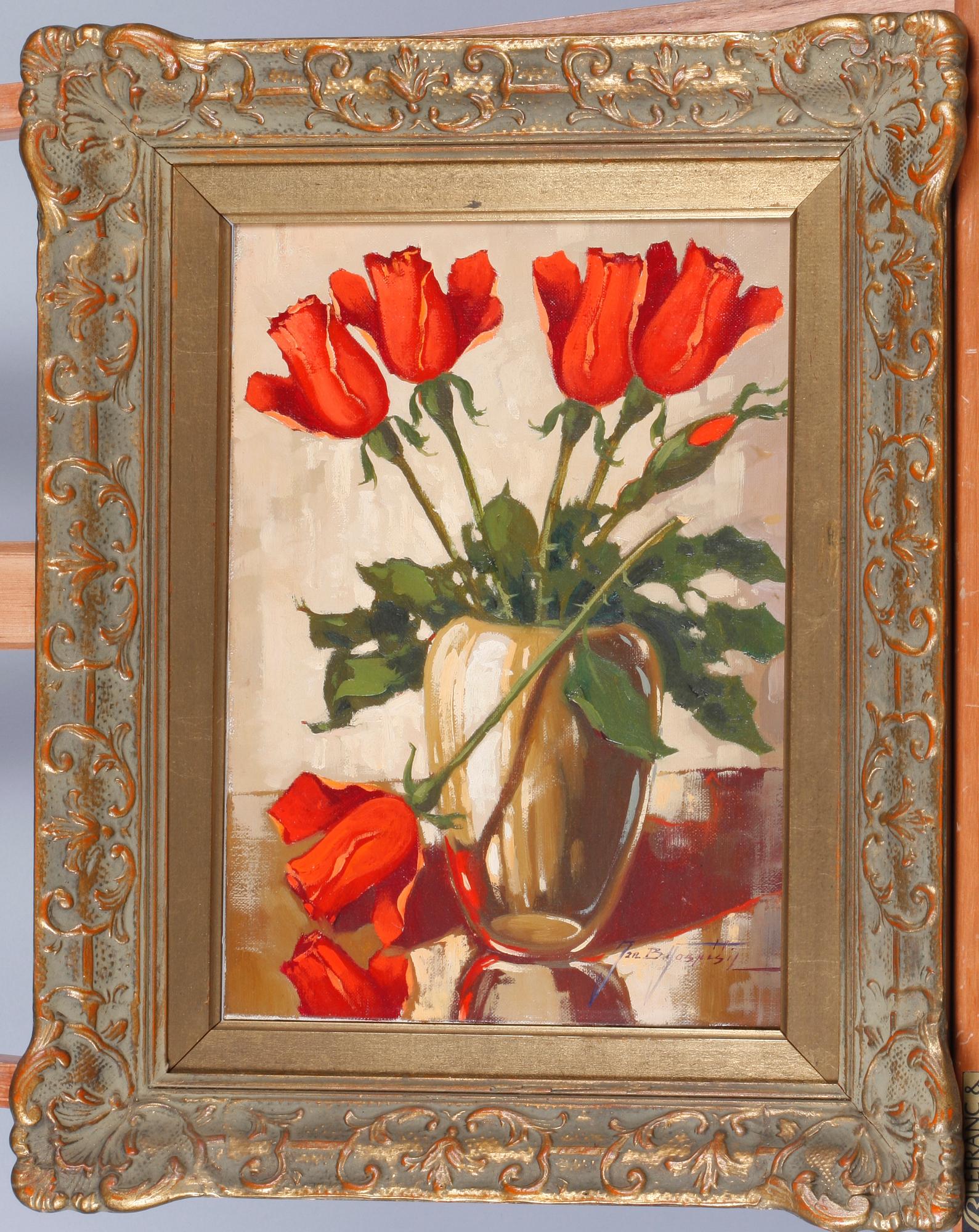 POSPISIL, JAN, B, olja på duk, sign.