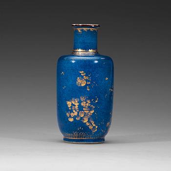 284. A powder blue vase, Qing dynasty, 18th Century.