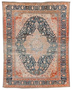 1277. SEMI-ANTIQUE KASHAN SO CALLED MOTACHEM. 291 x 228,5 cm.