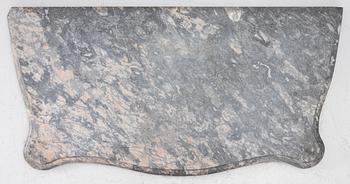 Marble top, 19th century.