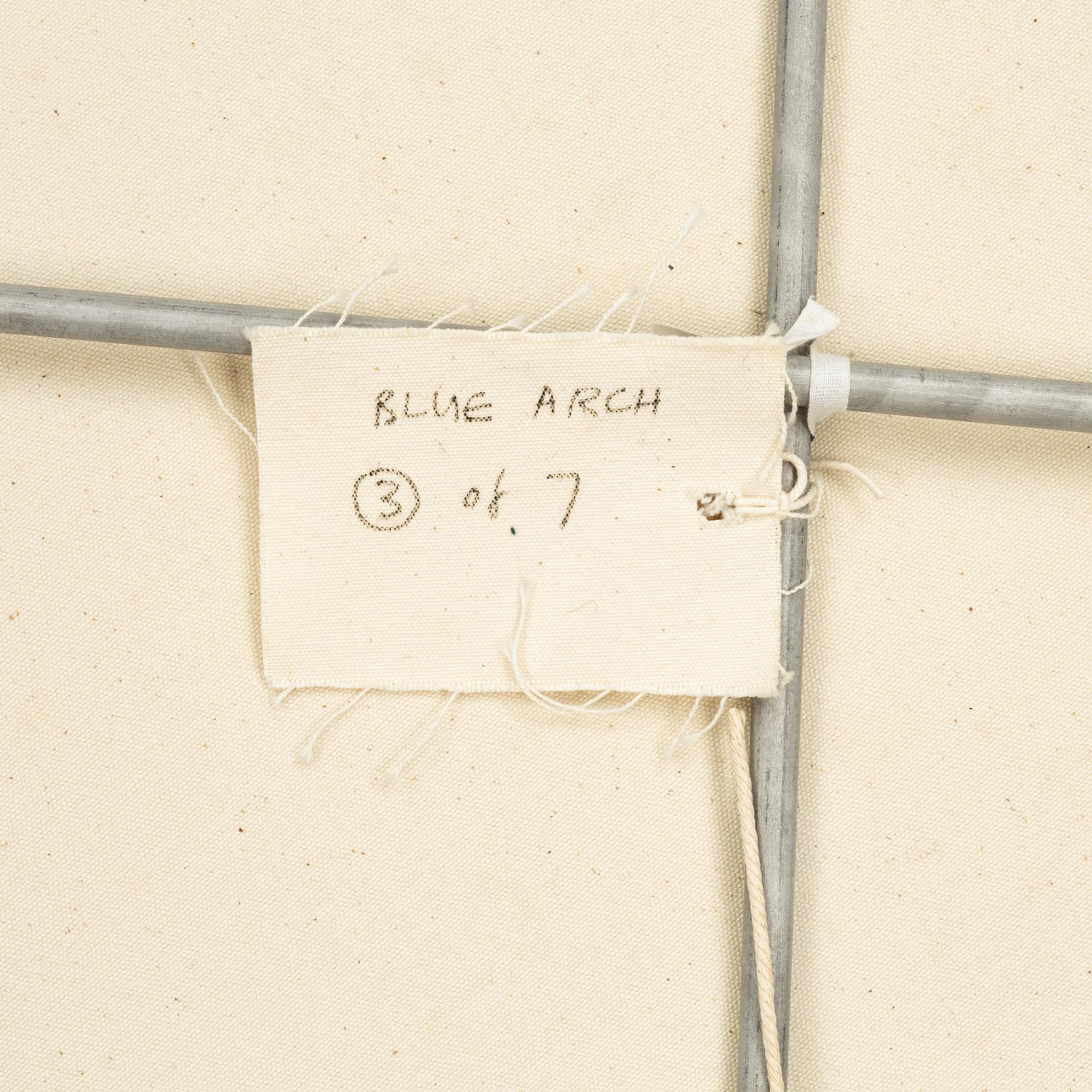 Richard Smith, oil on canvas, 7 parts, signed and dated -79 on label verso.