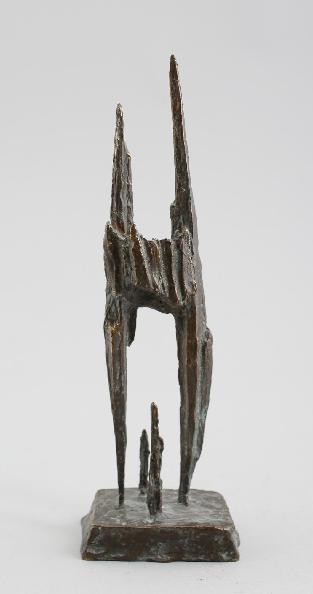 FOLKE TRUEDSSON, skulptur, brons, signerad.