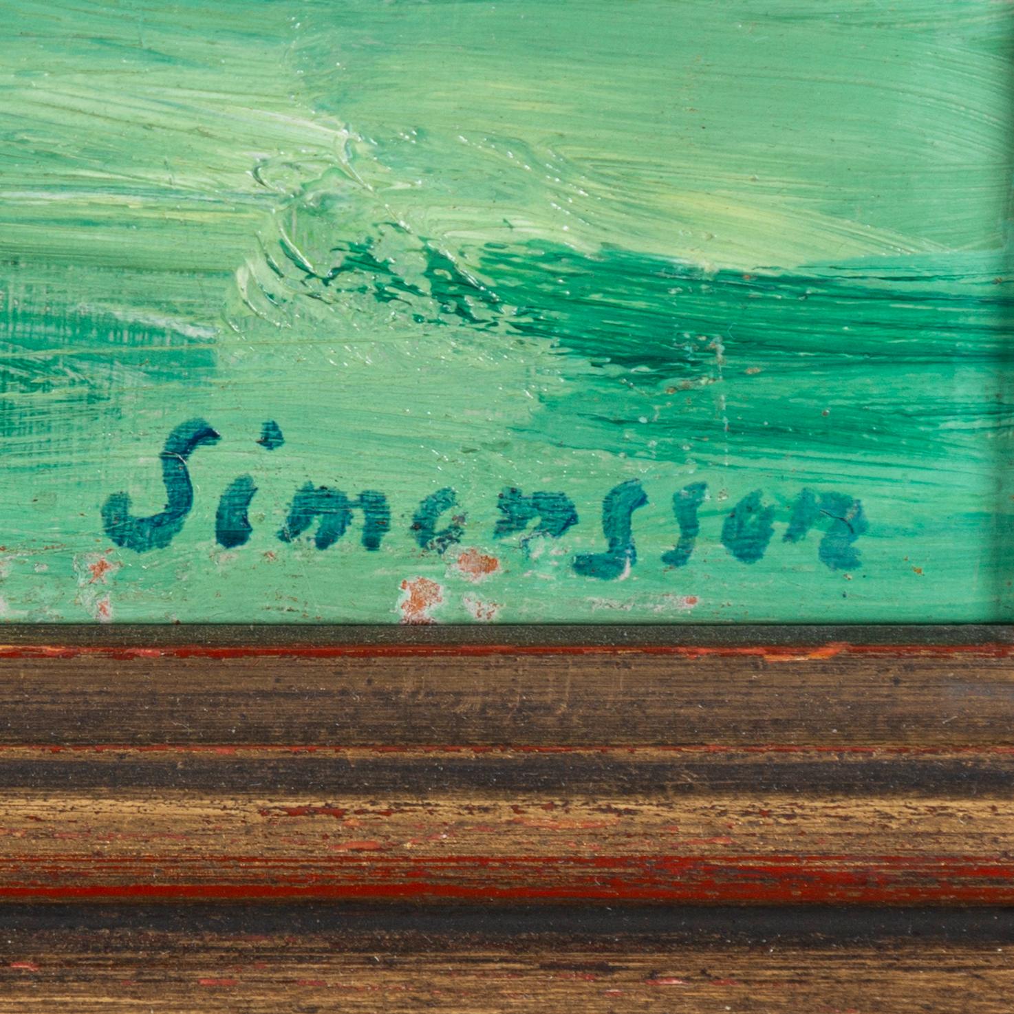 Birger Simonsson, Solbelyst gångväg.