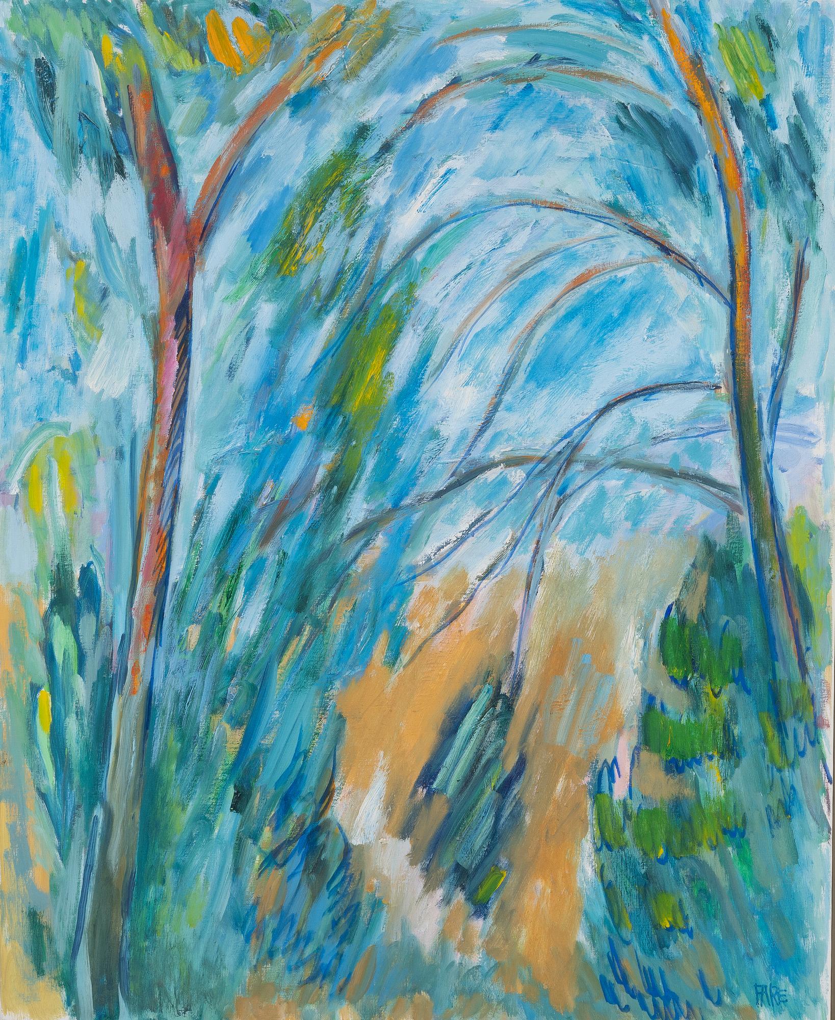 Leopold Fare, "Pinjeträd, Lanzarote".