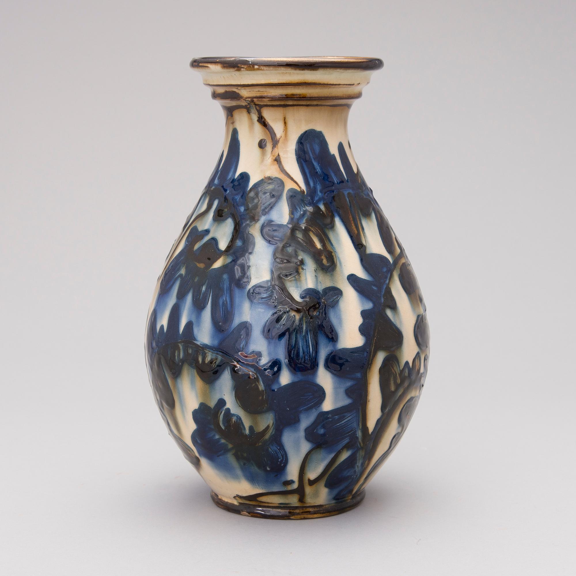 HERMAN KÄHLER, MALJAKKO, keramiikkaa, signeerattu "HAK", Tanska.