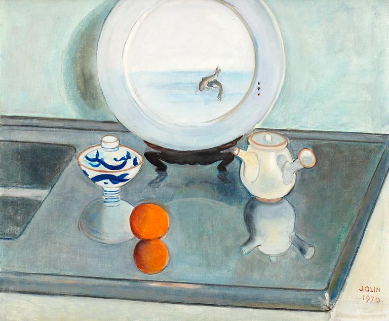 Einar Jolin, Stilleben med apelsin.