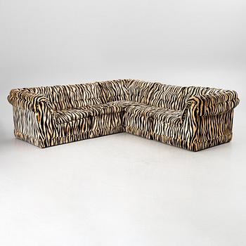 A sofa in 5 modules,  1970s.
