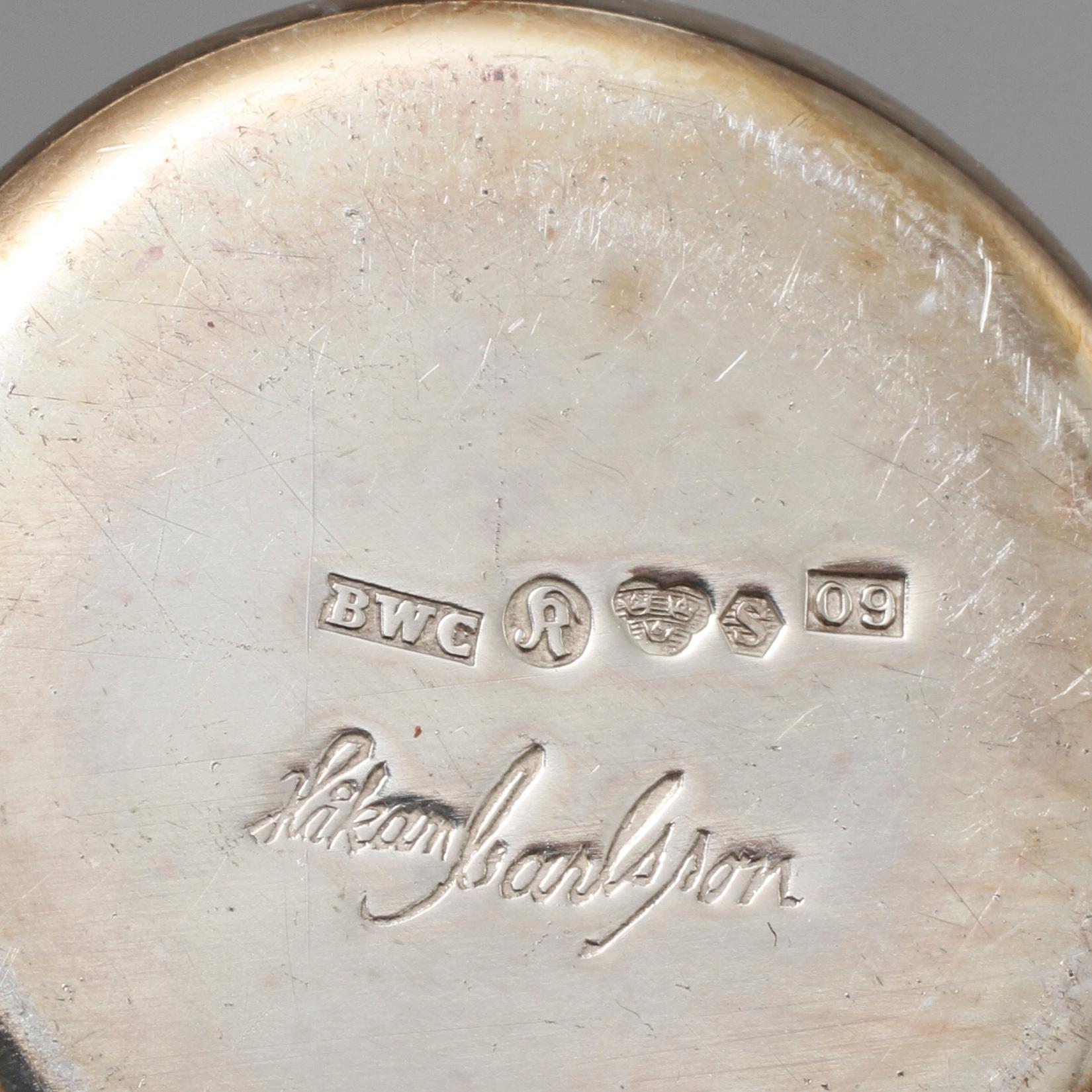 PARTI SILVER, 10 delar, silver, bl a GEWE, Malmö, 1900-tal. Vikt 425 g.