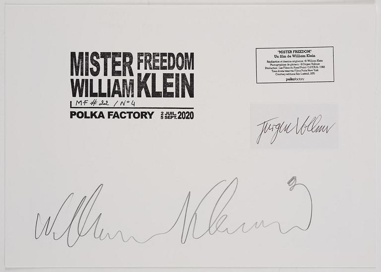 William Klein, ”Mister Freedom koffert - full set edition”, 2020.