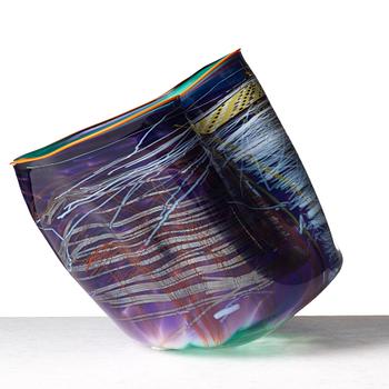 Dale Patrick Chihuly, a glass sculpture, Seattle, USA 1989.