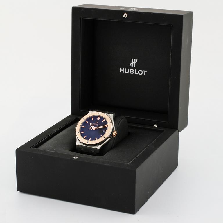 HUBLOT, "Classic Fusion", wristwatch, 45 mm.