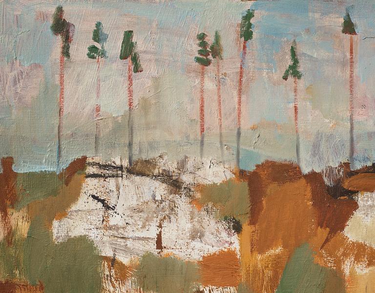 Nils Söderberg, Pine trees.