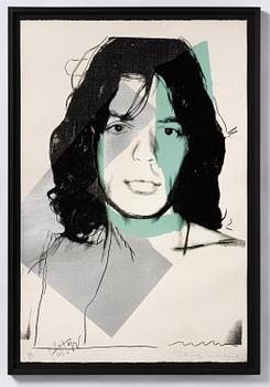 Andy Warhol, "Mick Jagger".