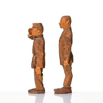 Axel Petersson Döderhultarn, "Beväringsmönstring", (7).