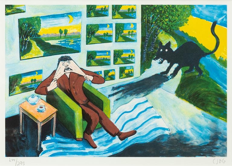 Carl Johan De Geer, "Skriet 2:0".