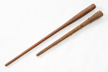 Lurar, två stycken, Sverige, 1700 / 1800-tal.