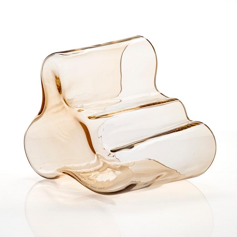 Alvar Aalto, vas, "3030", 60-årsjubileumsvas, signerad Alvar Aalto Iittala 1936-1996.