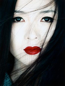 76. Albert Watson, "Ziyi Zhang, Los Angeles, 2005".