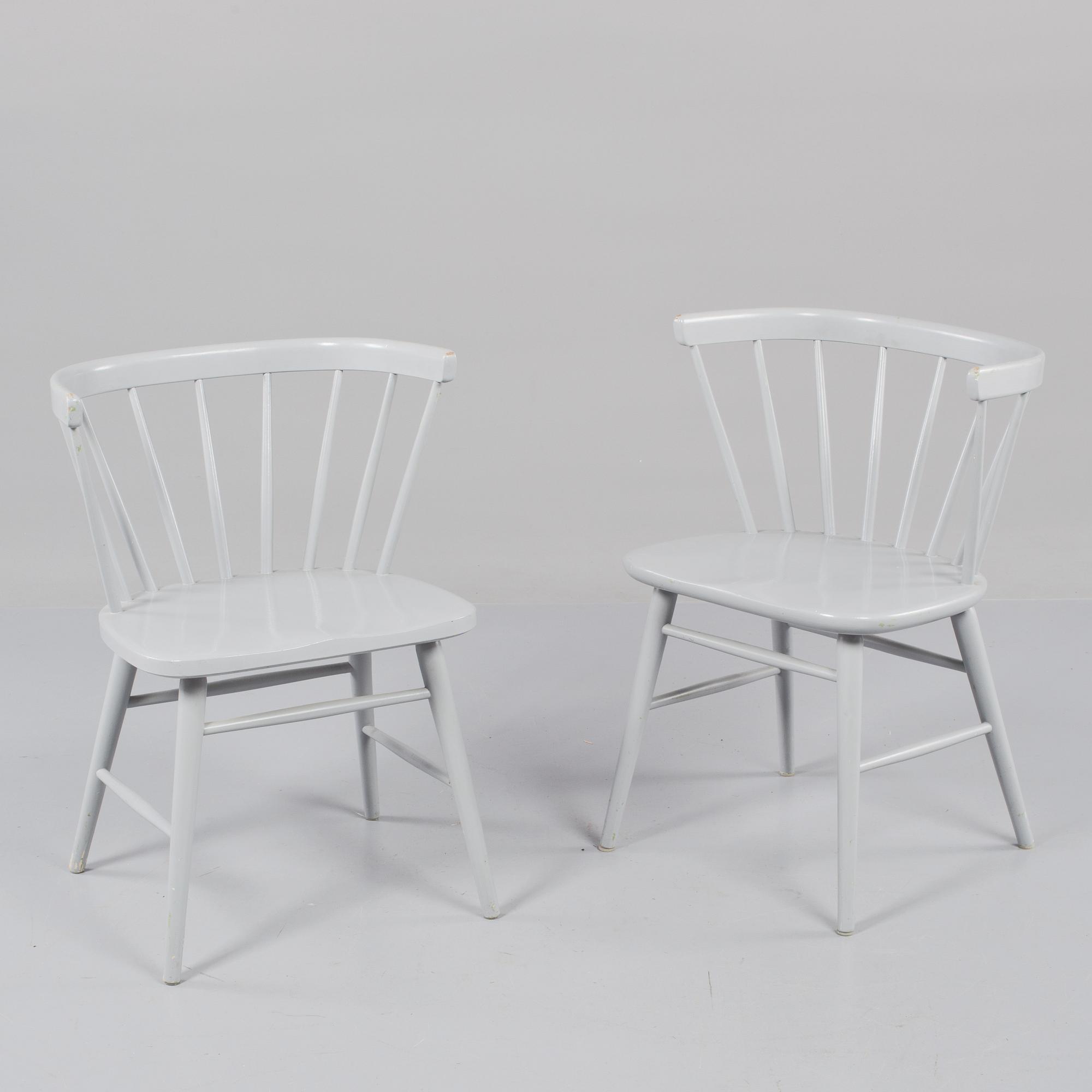 KARMSTOLAR, ett par, "Florida", Bröderna Malmbäck, 1950/1960-tal.