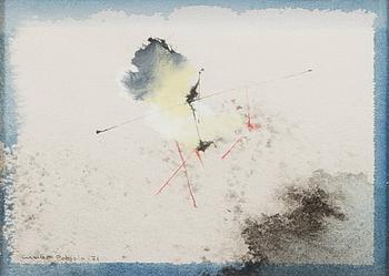 GUNNAR POHJOLA, gouache, signed and dated -71.