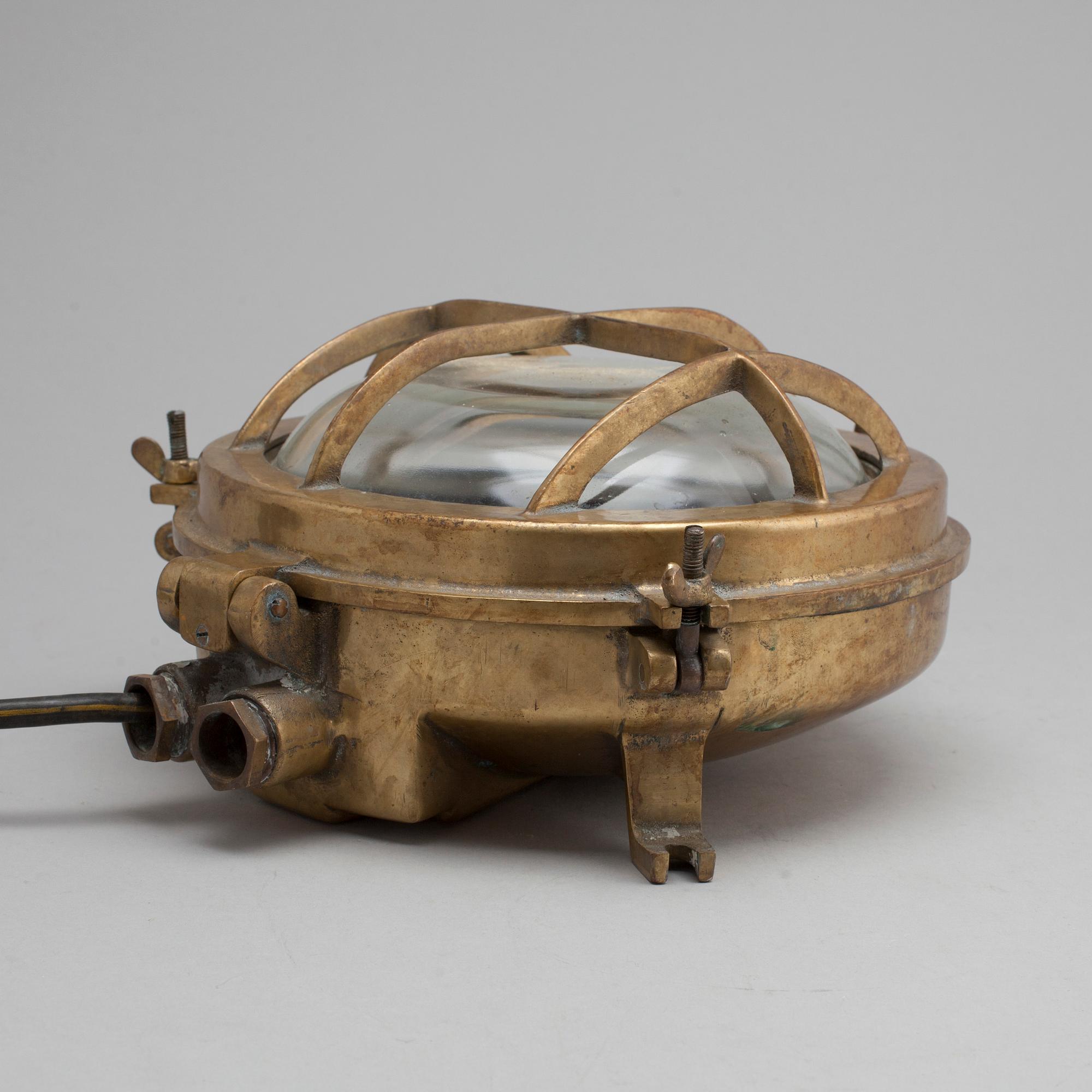 SKEPPSLYKTA, mässing. 1900-talets mitt.