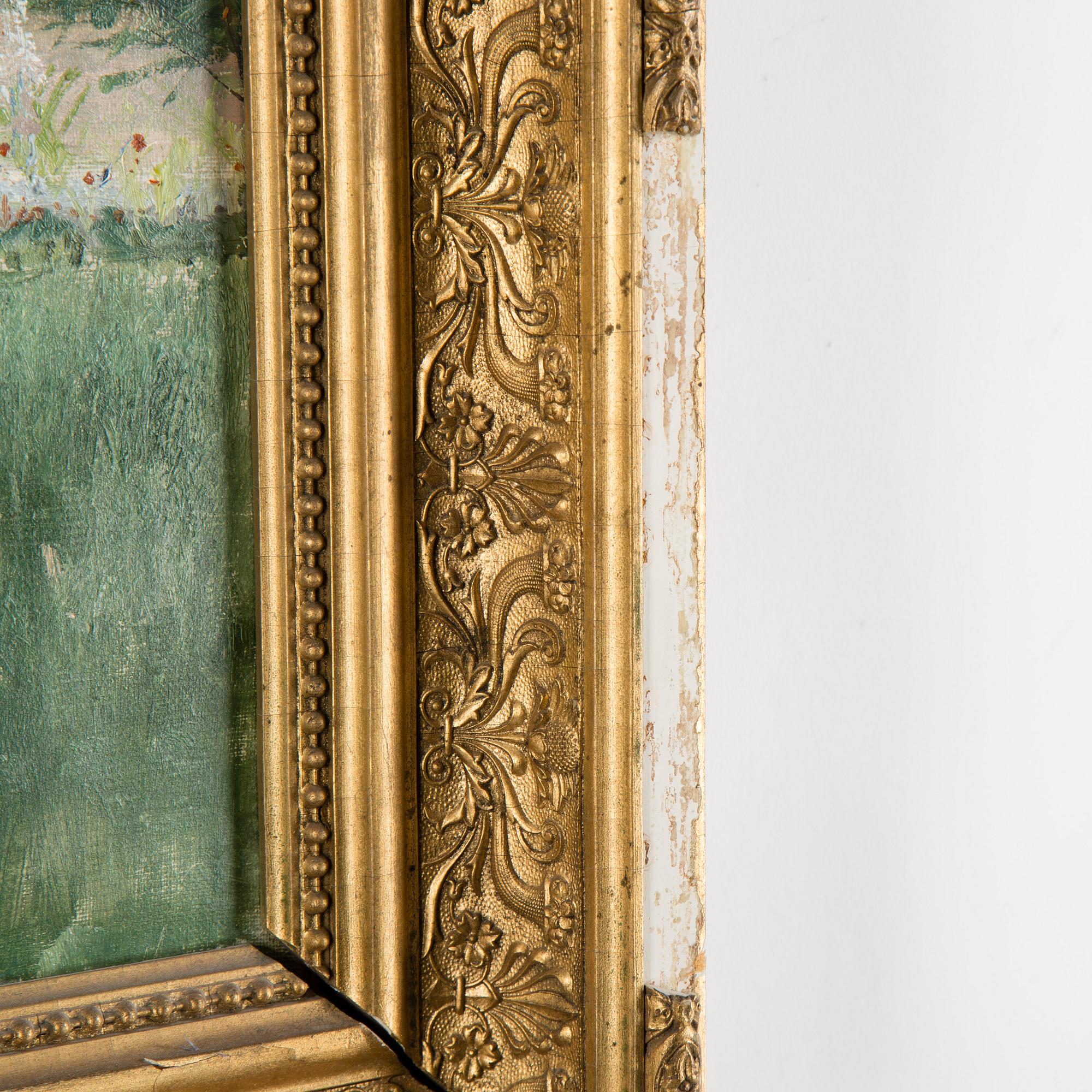 CARL BRANDT, oil on canvas, signed and dated -92.