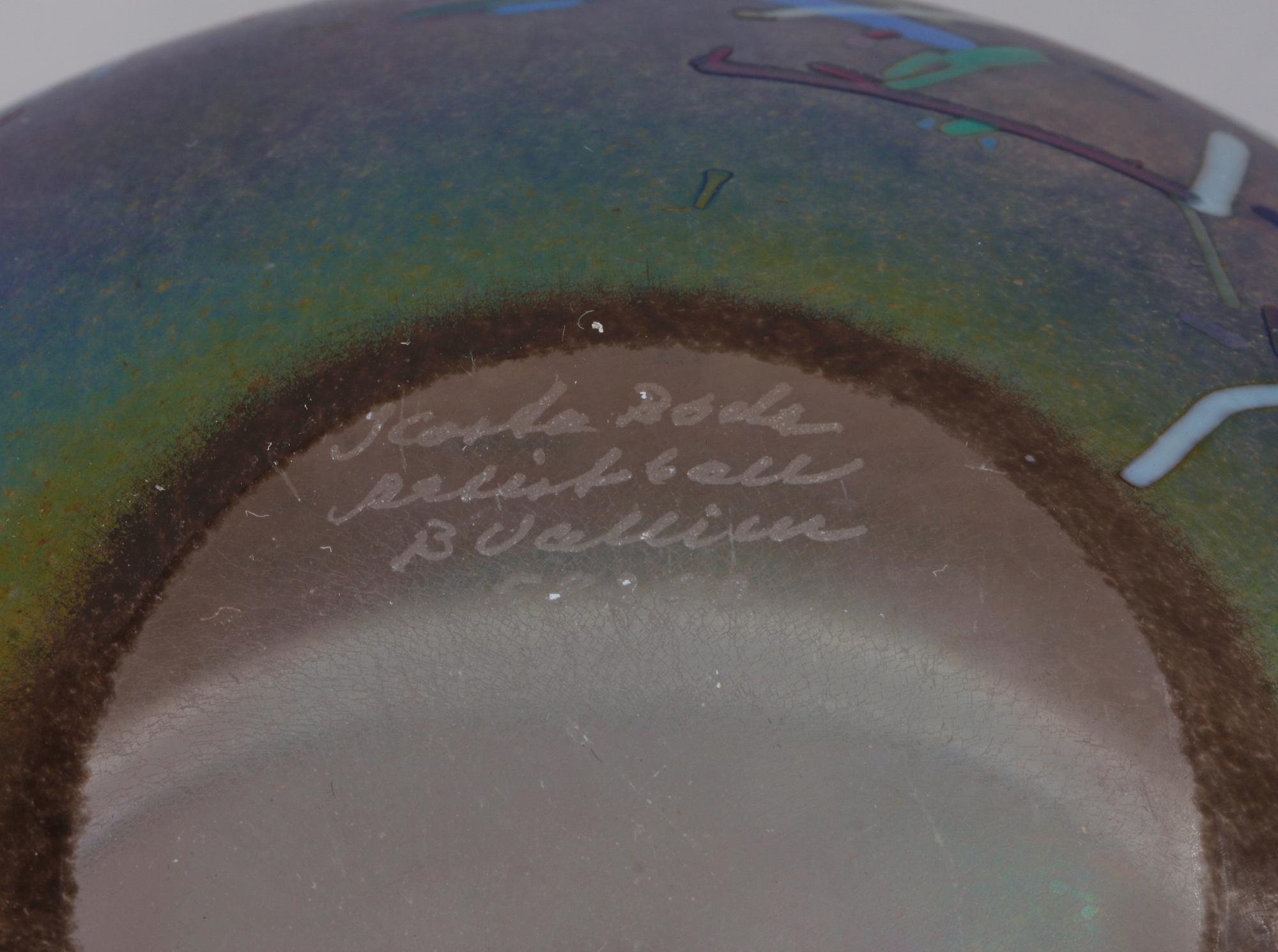 VAS samt SKÅL, Glas. Bertil Vallien, Kosta Boda, sign.