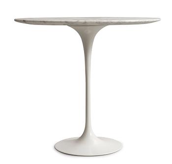 An Eero Saarinen marble top 'Tulip' table, Knoll International, USA.
