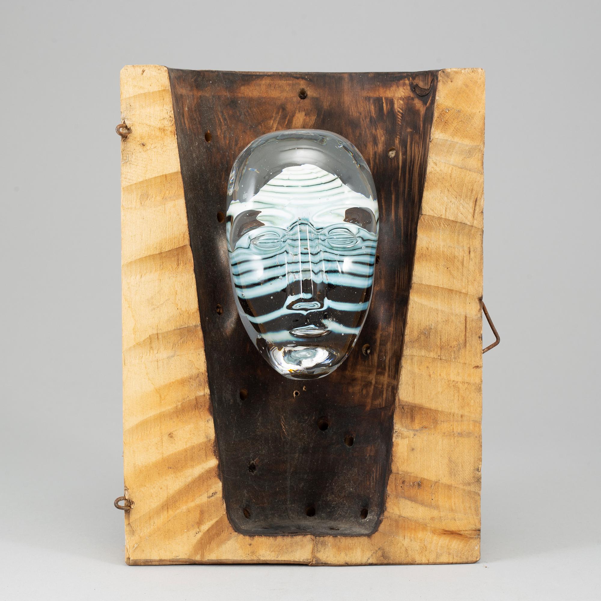 BERTIL VALLIEN, skulptur, glas, Kosta Boda, signerad.