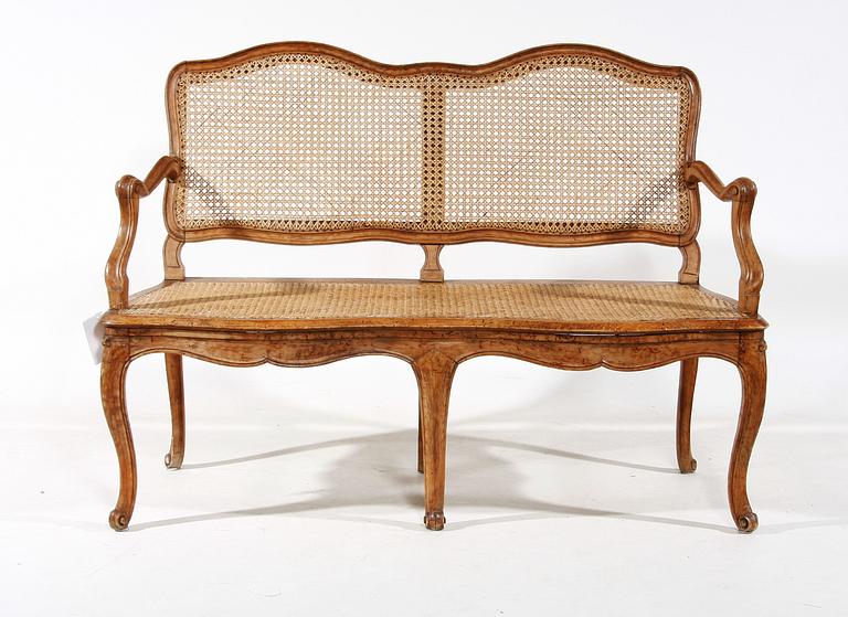 SOFFA, rokoko/rokokostil, troligen Frankrike, 1700/1800-tal.
