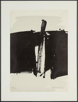 André Marfaing, färglitografi, signerad 23/100.