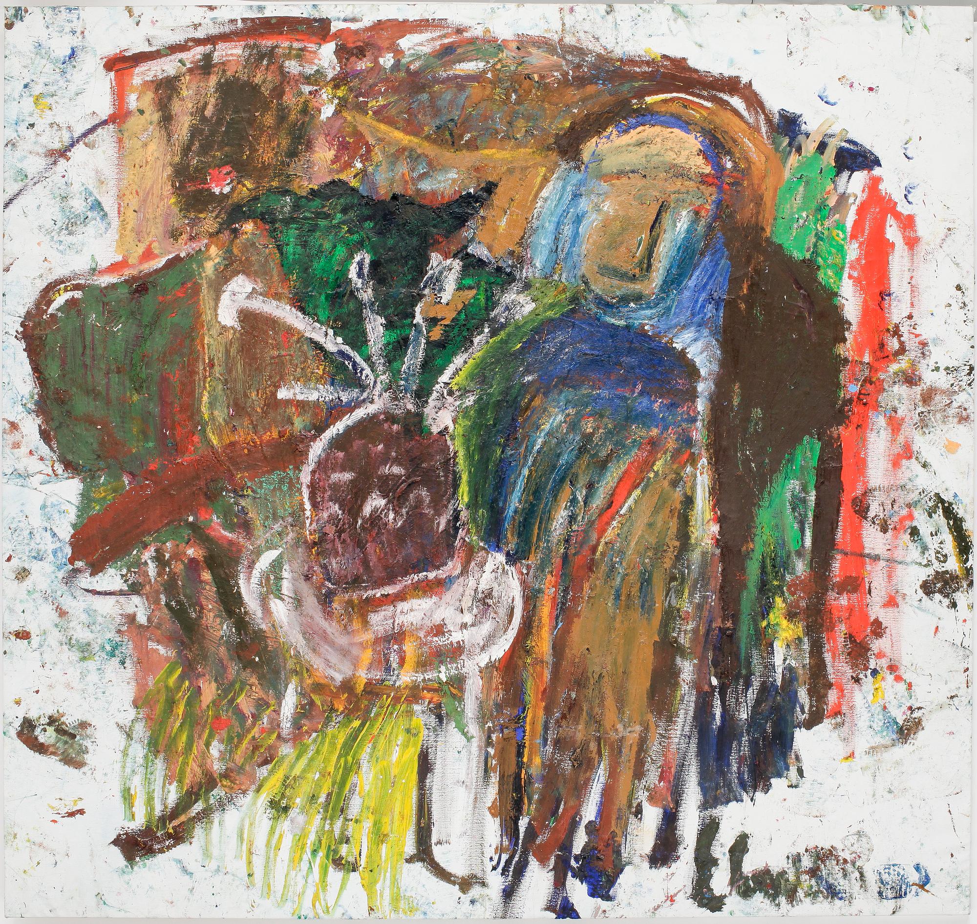 ERLAND CULLBERG, olja på duk, signerad.