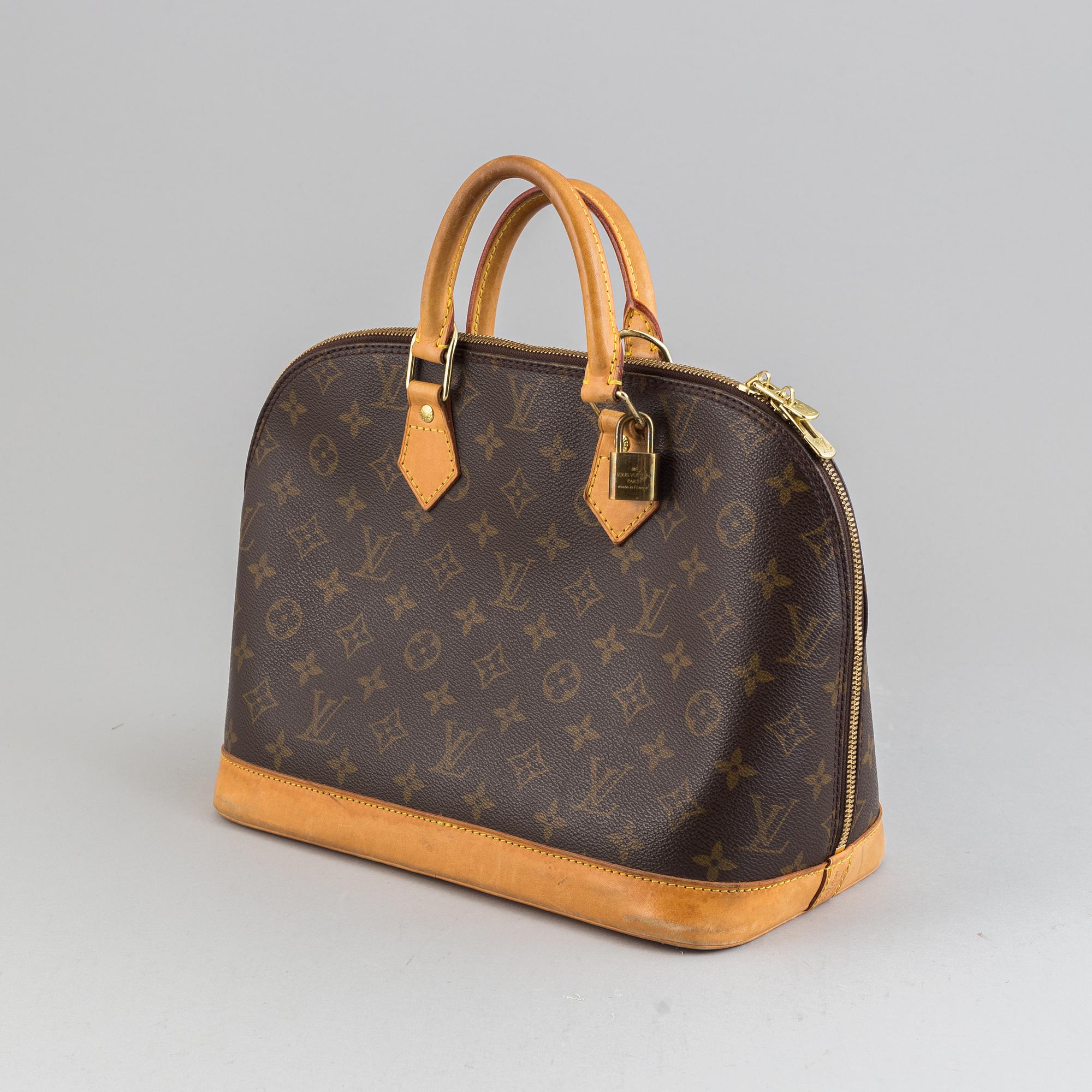 Louis Vuitton, a monogram canvas 'Alma' handbag, 2000.