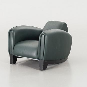 FRANZ ROMERO, a Bugatti DS 57 armchair de Sede later part of the 20th century.