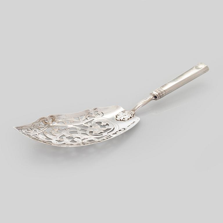 Alexander Kordes, kalaotin, hopeaa, Pietari 1862.