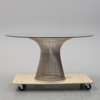 WARREN PLATNER, dinner table, Knoll.