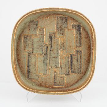 Eva Staehr-Nielsen, a stoneware bowl, Saxbo Stentøj, Denmark, mid 20th century.