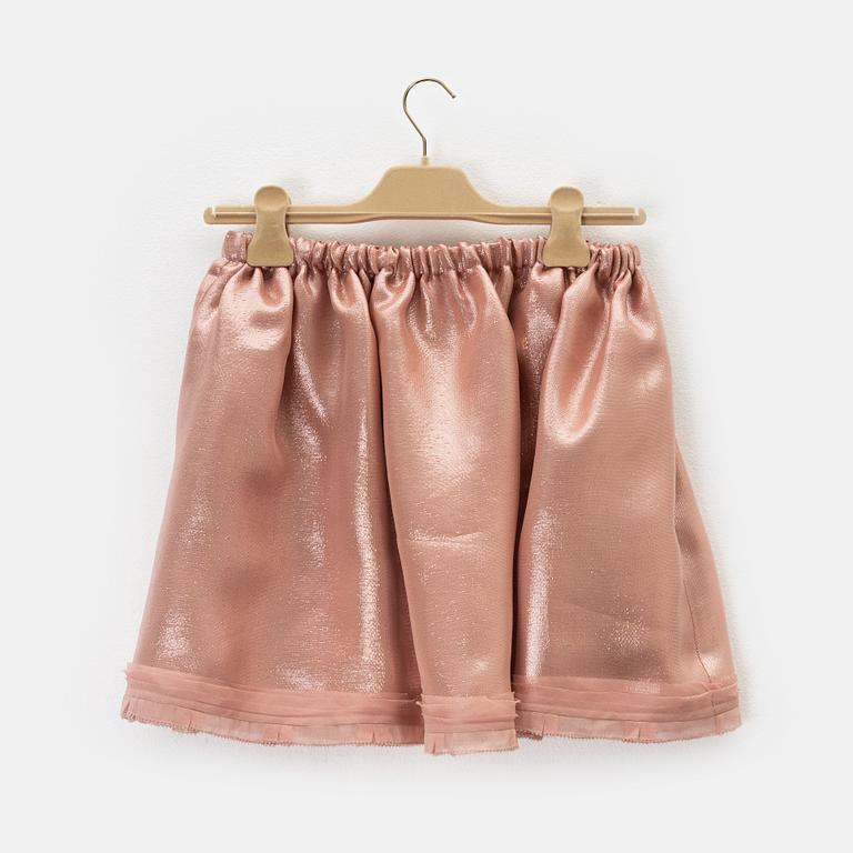 Miu Miu, a silk skirt, size 38.