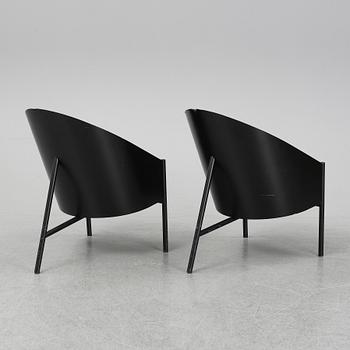 PHILIPPE STARCK, a pair of 'Costes' armchairs, Aleph, Driade, Italy.