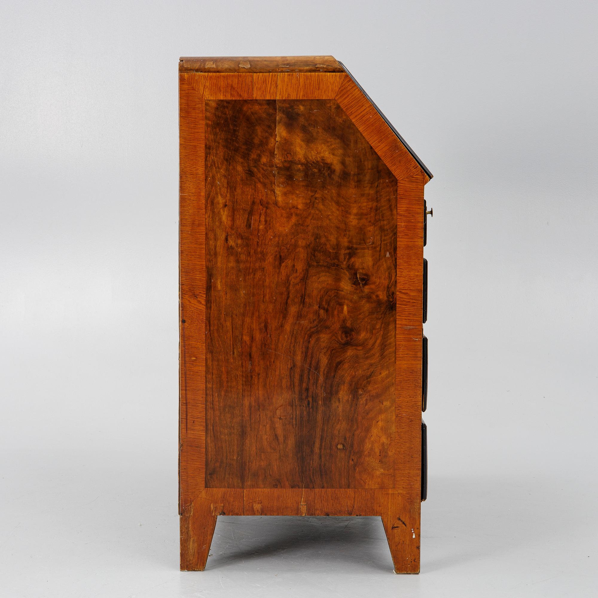 Sekretär, av  Sven Floberg (mästare i Stockholm 1749-72), Rokoko.