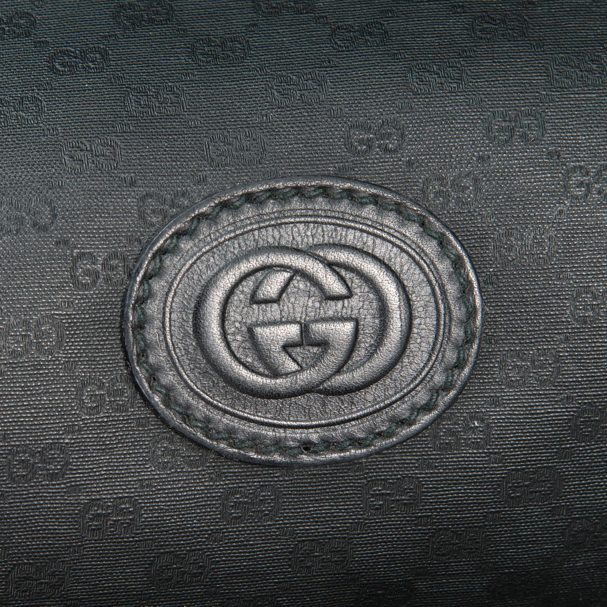 GUCCI, KLÄDÖVERDRAG SAMT VÄSKA, 1980-tal.