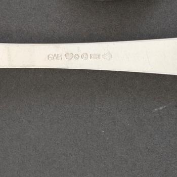 JACOB ÄNGMAN, 26 pieces of silver cutlery from GAB, Eskilstuna, 1950's.