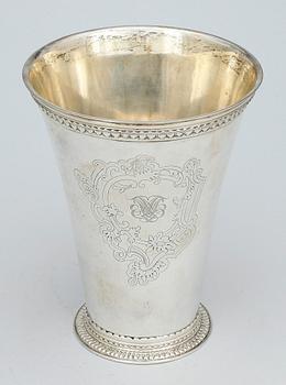 BÄGARE, silver, K. Anderson, Stockholm 1931. Vikt ca 466 gram.