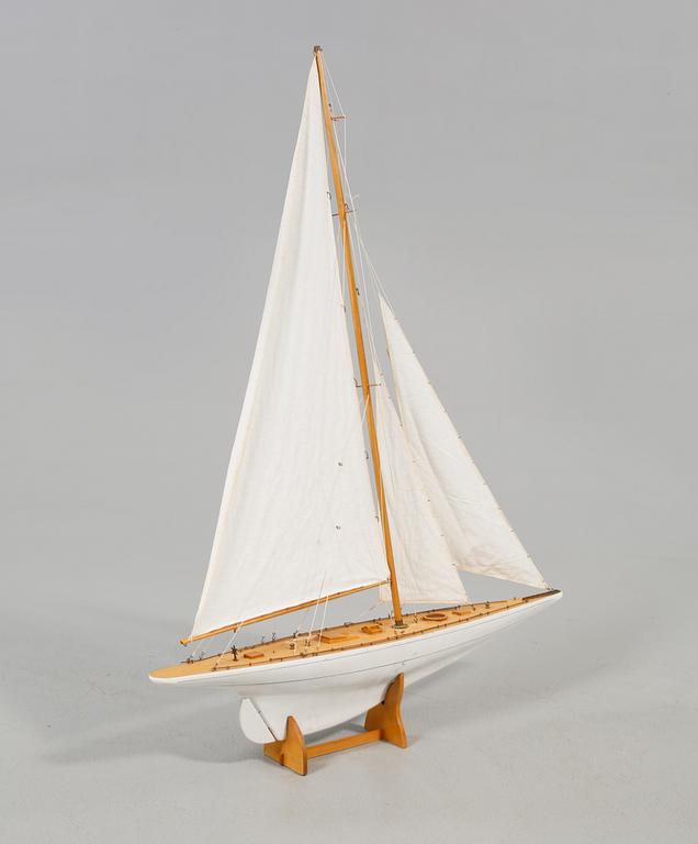 MODELLBÅT, 1900-talets andra hälft.