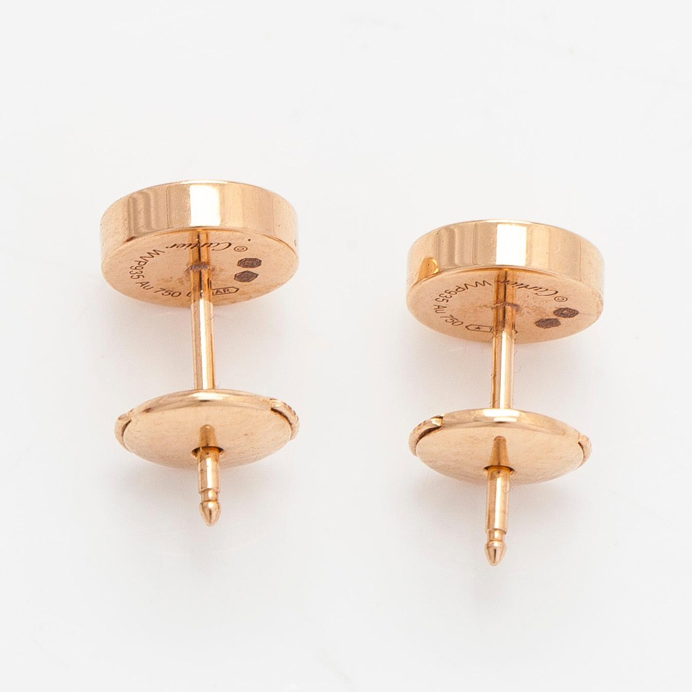 Cartier, Örhängen, "Love", 18K guld.