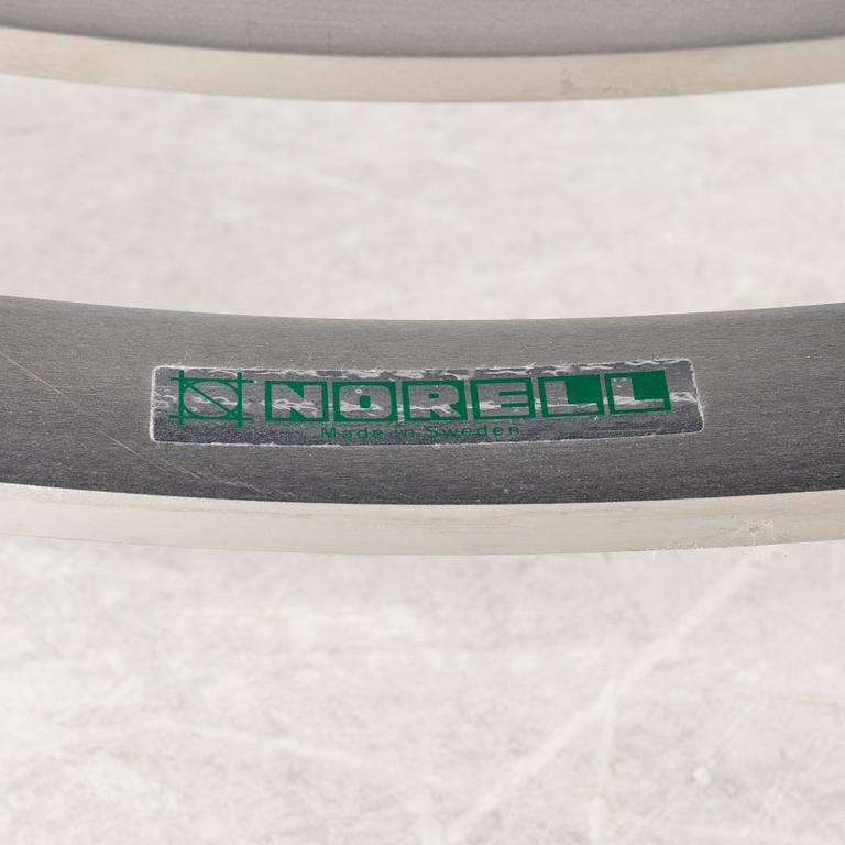 Arne Norell, fåtölj och fotpall, "Ari", Norell Möbel AB,