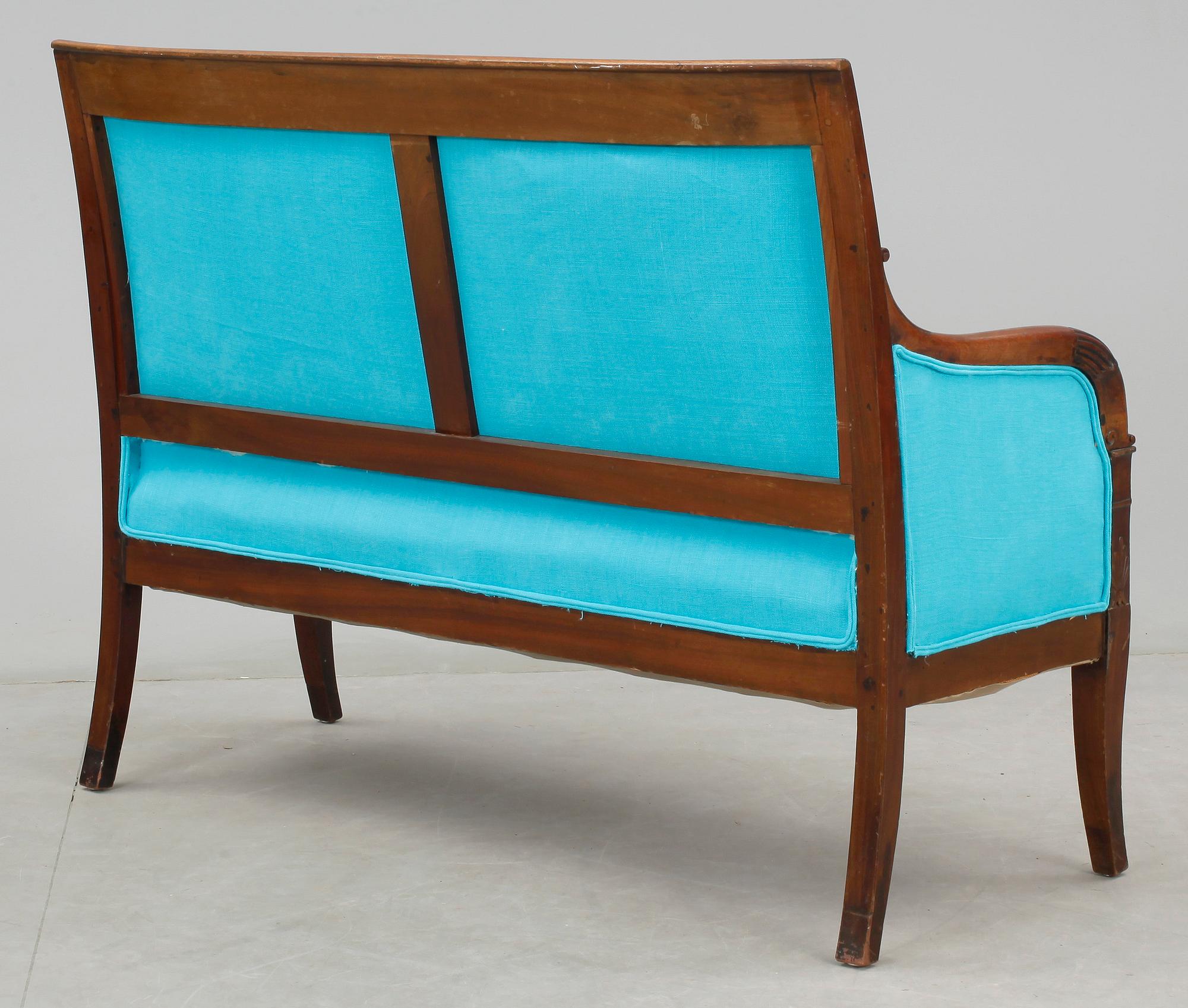 SOFFA, empire, möjligen Frankrike, 1800-talets första hälft.