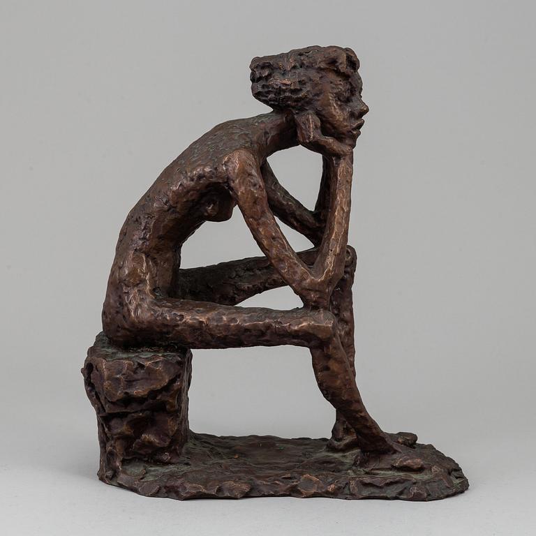 A signed Puck Stocklassa, sculpture.